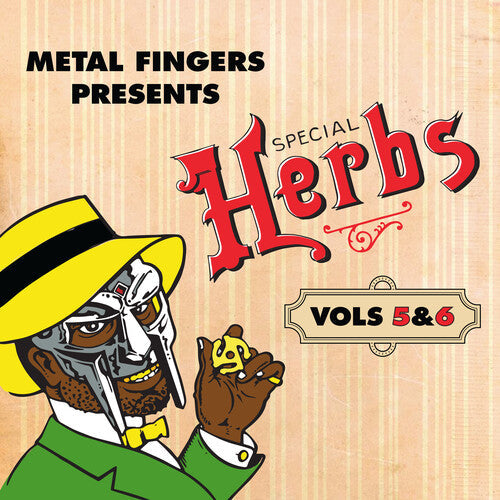 MF Doom: Metal Fingers Presents: Special Herbs Vol. 5 & 6 - Red ( RECORD )