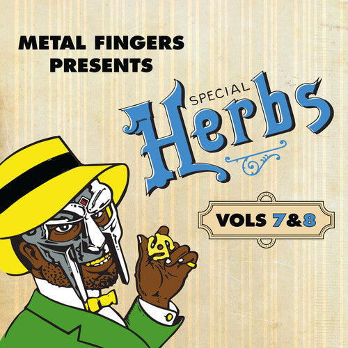 MF Doom: Metal Fingers Presents: Special Herbs Vol. 7 & 8 - Blue ( RECORD )