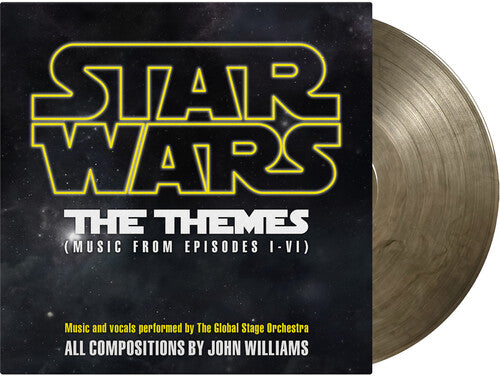 Global Stage Orchestra: Star Wars: The Themes - Crystal Clear & Black Vinyl ( RECORD )