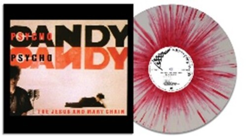 Jesus & Mary Chain: Psychocandy - White with Red Splatter Colored Vinyl ( RECORD )