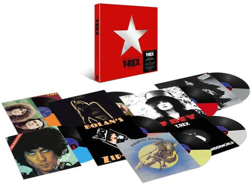 T.Rex: The Studio Albums 1970-1977 - Half & Half Colored Vinyl 8LP Box Set ( RECORD )