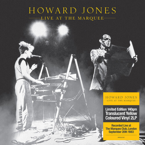 Howard Jones: Live At The Marquee - Transparent Yellow Vinyl ( RECORD )