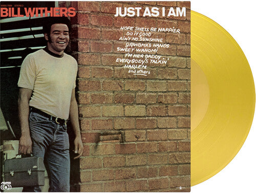 Bill Withers: Just As I Am - Limited 180-Gram Translucent Yellow Colored Vinyl ( RECORD )