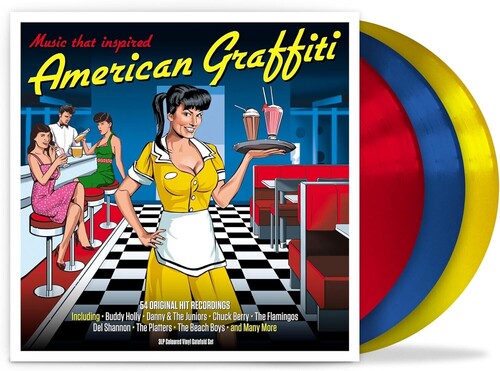 American Graffiti / Various: American Graffiti / Various - Red, Blue & Yellow Vinyl ( RECORD )