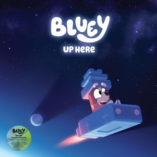Bluey: Up Here - 140-Gram Translucent Blue Colored Vinyl ( RECORD )