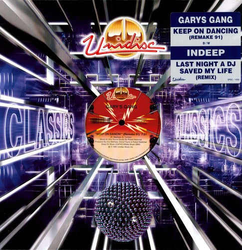 Gary's Gang: Last Night a DJ Saved My Life / Keep on Dancing ( RECORD )