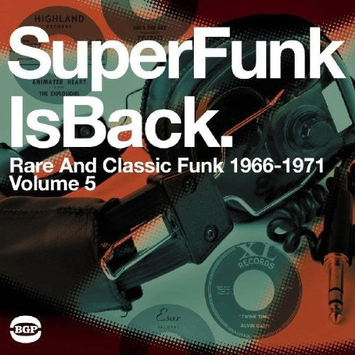 Various Artists: Super Funk Is Back Vol 5: Rare & Classic Fun / Various ( RECORD )