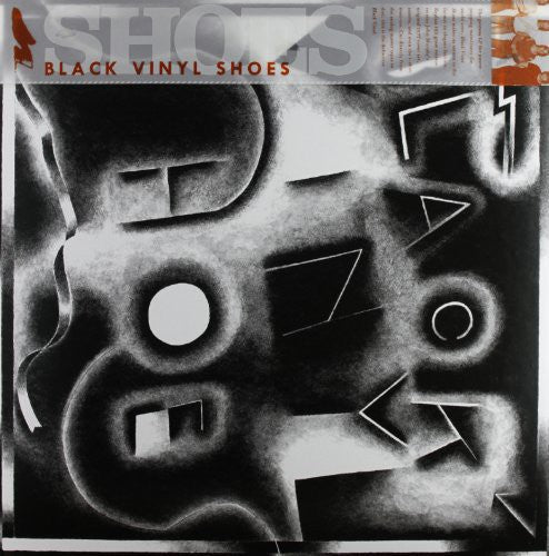 Shoes: Black Vinyl Shoes ( RECORD )