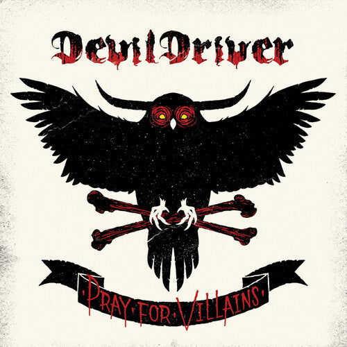 DevilDriver: Pray For Villains (White, Red & Black Splatter) rocktober 2018 Exclusive) ( RECORD )
