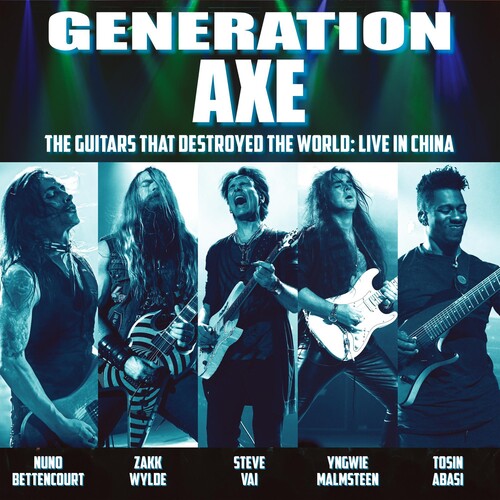 Steve Vai: Generation Axe: Guitars That Destroyed That World - Live in China ( RECORD )