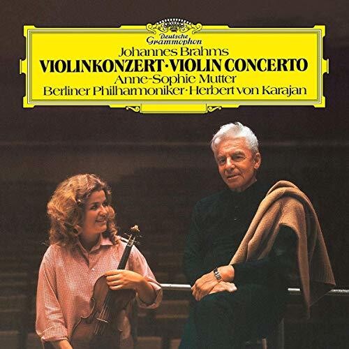 Brahms / Mutter / Berliner Philharmoniker / Karaja: Violin Concerto in D Op 77 ( RECORD )