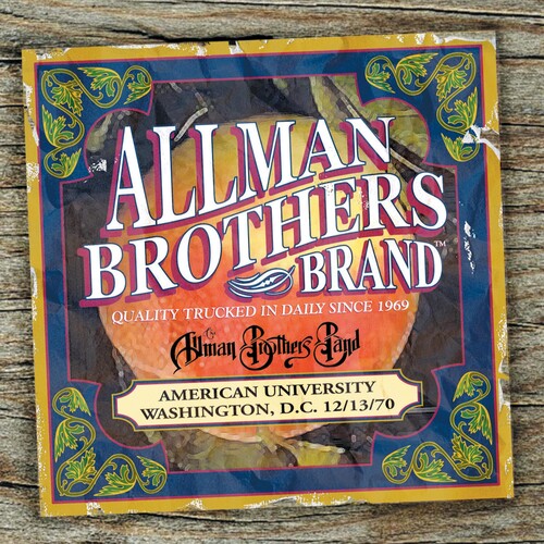 The Allman Brothers Band: American University Washington D.C.12-13-70 ( RECORD )