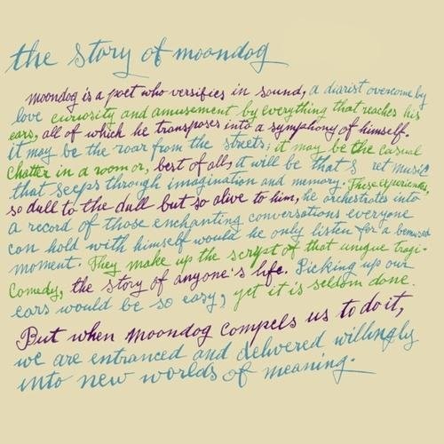 Moondog: Story Of Moondog ( RECORD )