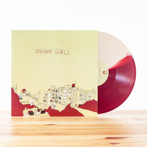 Vivian Girls: Vivian Girls (Half Cream/Half Maroon Vinyl) ( RECORD )