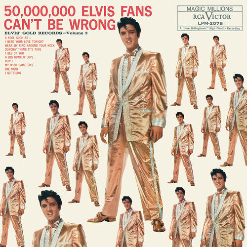 Elvis Presley: 50,000,000 Elvis Fans Can't Be Wrong: Elvis' Gold Records Volume 2 ( RECORD )
