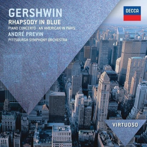 Andre Previn: Gershwin: Rhapsody In Blue An American In Paris Concerto ( RECORD )