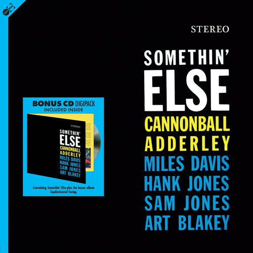 Cannonball Adderley: Somethin Else [180-Gram LP With Bonus Tracks & Bonus CD] ( RECORD )
