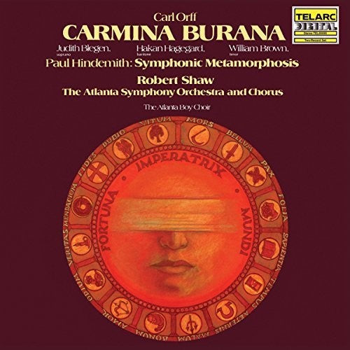 Orff / Shaw, Robert / Atlanta Symphony Orchestra: Carmina Burana ( RECORD )