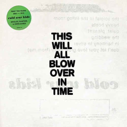 Cold War Kids: This Will All Blow Over In Time ( RECORD )