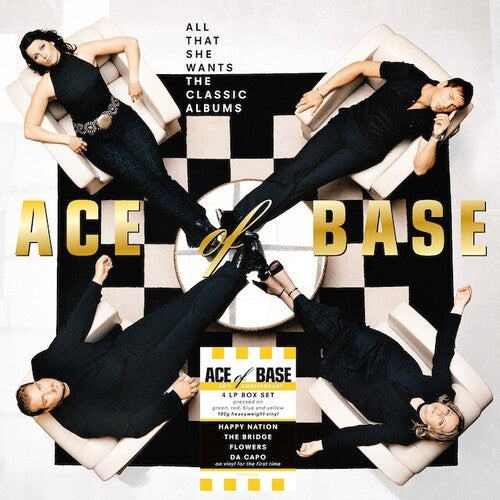 Ace of Base: All That She Wants: The Classic Albums [180-Gram Green, Red, Blue & Yellow Colored Vinyl] ( RECORD )