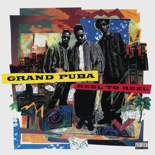 Grand Puba: Reel to Reel (LP-1 Tangerine Orange with Canary Yellow & LP-2 Blue Jay with White) ( RECORD )