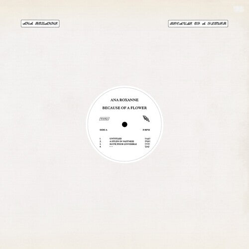 Ana Roxanne: Because Of A Flower ( RECORD )