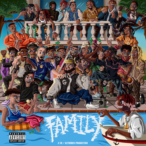 DJ Scheme: Family (White & Blue Splatter Vinyl) ( RECORD )