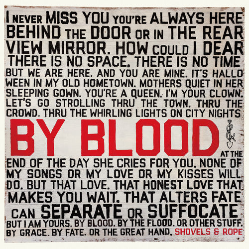 Shovels & Rope: By Blood ( RECORD )