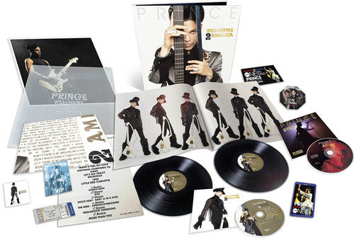 Prince: Welcome 2 America (Deluxe - 2 LP / 1 CD / 1 Blu-Ray) ( RECORD )
