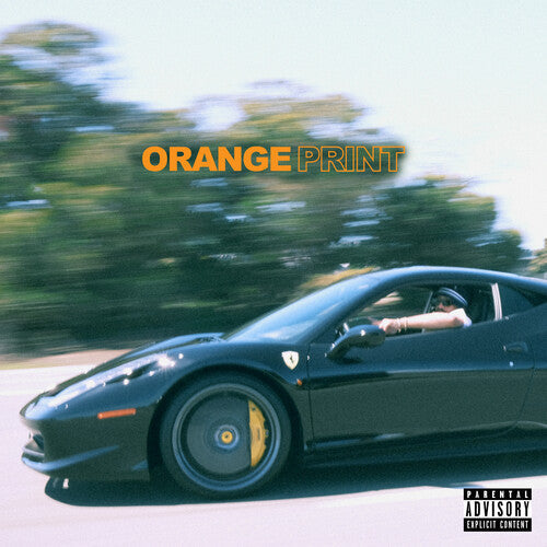 Larry June: Orange Print (Transparent Orange Vinyl) ( RECORD )