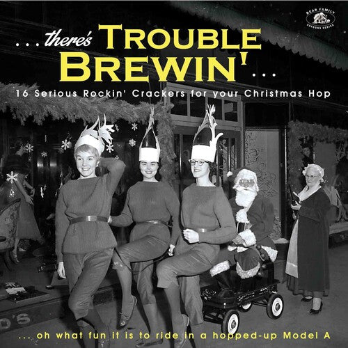 Various Artists: There's Trouble Brewin': 16 Serious Rocki' Crackers For Your Christmas Hop (Various Artists) ( RECORD )