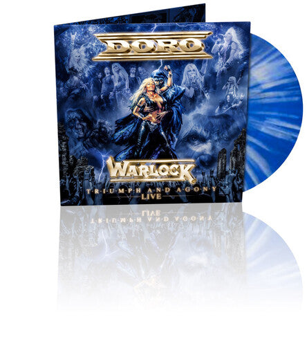 Doro: Warlock - Triumph & Agony Live (Marble Blue & White Vinyl) ( RECORD )