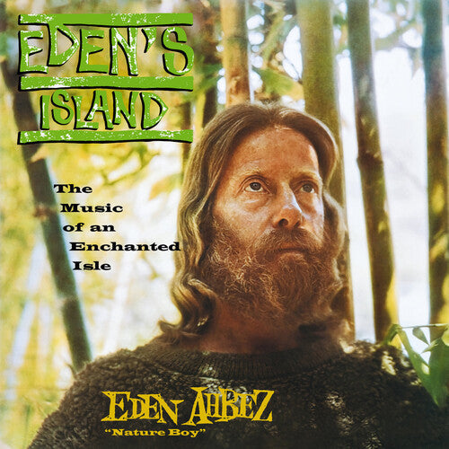 Eden Ahbez: Eden's Island (Wood Slipcase Edition) (Clear Forest/Leaves Splatter) ( RECORD )