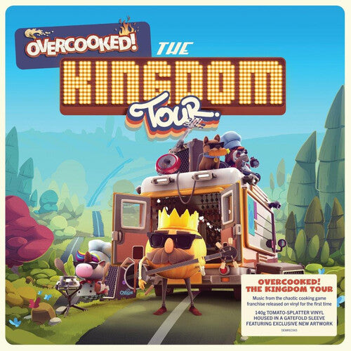 Overcooked: The Kingdom Tour / O.S.T.: Overcooked: The Kingdom Tour (Video Game Soundtrack) [140-Gram 'Tomato Splatter' Colored Vinyl] ( RECORD )