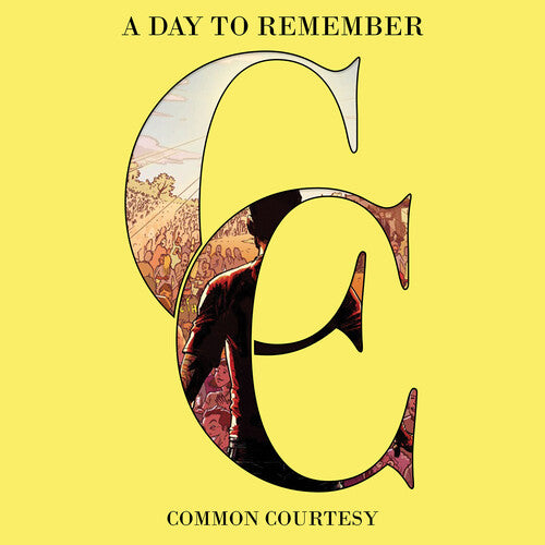 Day to Remember: Common Courtesy (Lemon & Milky Clear) ( RECORD )