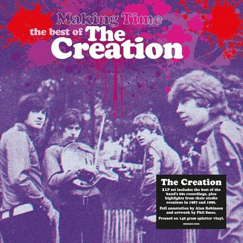 The Creation: Making Time: The Best Of [140-Gram Splatter Colored Vinyl] ( RECORD )