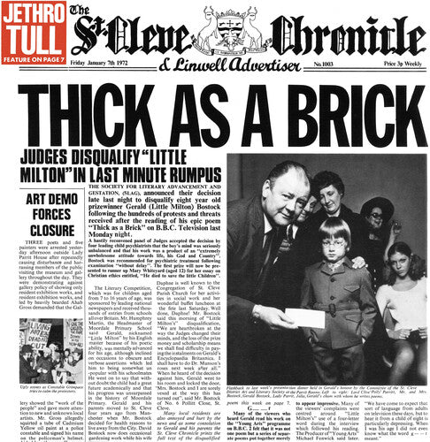 Jethro Tull: Thick As A Brick (50th Anniversary Edition) ( RECORD )