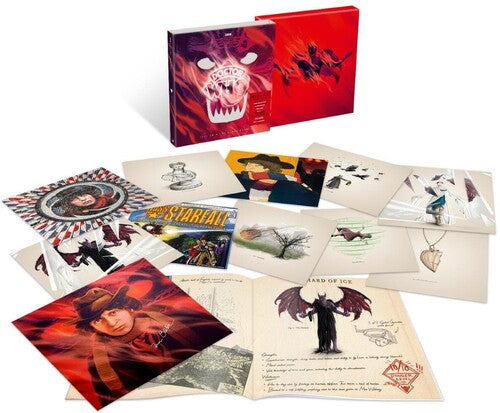 Doctor Who: Demon Quest - Limited Boxset Includes Signed Tom Baker Print & 10LP's on Red & Black 140-Gram Vinyl ( RECORD )