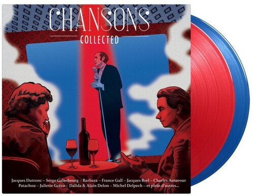 Various Artists: Chansons Collected / Various - Limited 180-Gram Red & Blue Colored Vinyl ( RECORD )