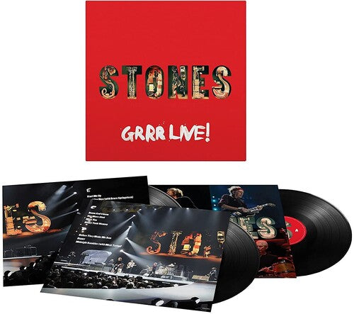 The Rolling Stones: GRRR Live! [3 LP] ( RECORD )
