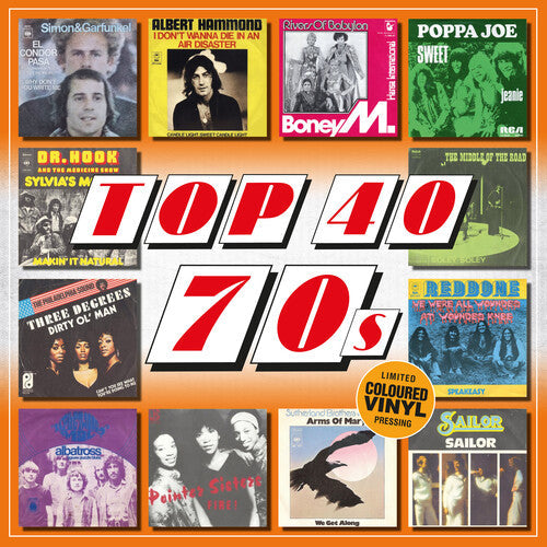 Various Artists: Top 40 70s / Various - 140-Gram Colored Vinyl ( RECORD )