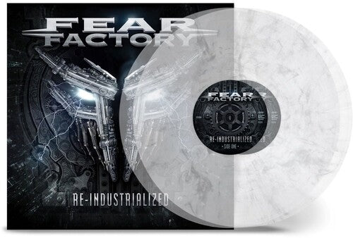 Fear Factory: Re-Industrialized - Clear & Silver Marble ( RECORD )