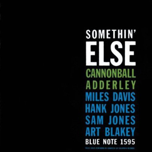 Cannonball Adderley: Somethin Else [Limited Blue Colored Vinyl] ( RECORD )