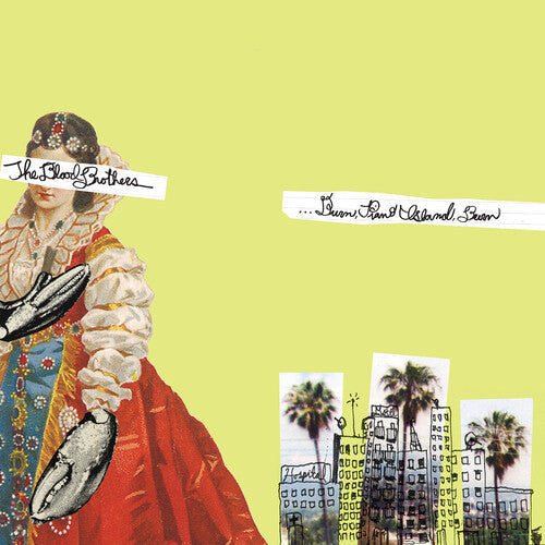 The Blood Brothers: Burn, Piano Island, Burn (Deluxe Ed.) Yellow w/Pink & Black Splatter ( RECORD )