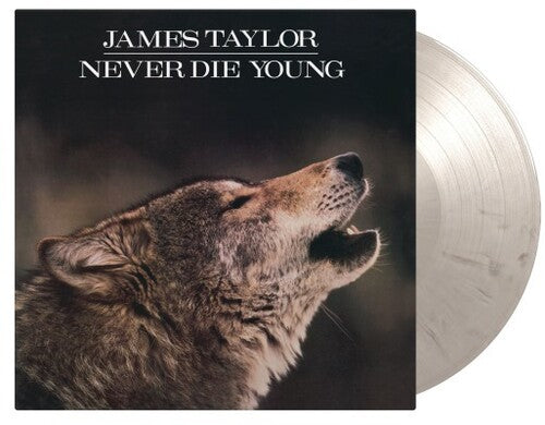 James Taylor: Never Die Young - Limited 180-Gram White & Black Marble Colored Vinyl ( RECORD )