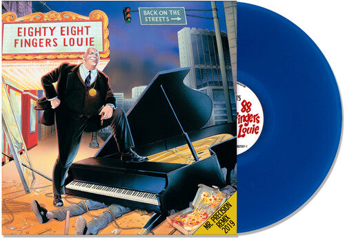 88 Fingers Louie: Back on the Streets (Remixed and Remastered) - Blue ( RECORD )