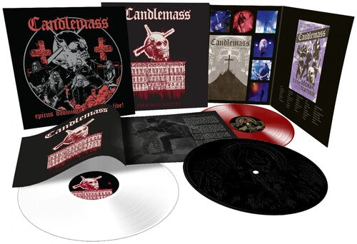 Candlemass: Tritonus Nights - 3LP Red, White & Black Etched Vinyl Boxset ( RECORD )
