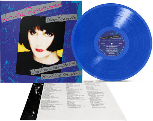 Linda Ronstadt: Cry Like a Rainstorm - Howl Like the Wind - Translucent Blue ( RECORD )