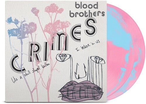 The Blood Brothers: Crimes (Collector's Edition) - Bubblegum Pink & Baby Blue ( RECORD )