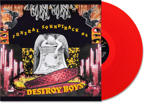 Destroy Boys: Funeral Soundtrack #4 - Transparent Red ( RECORD )